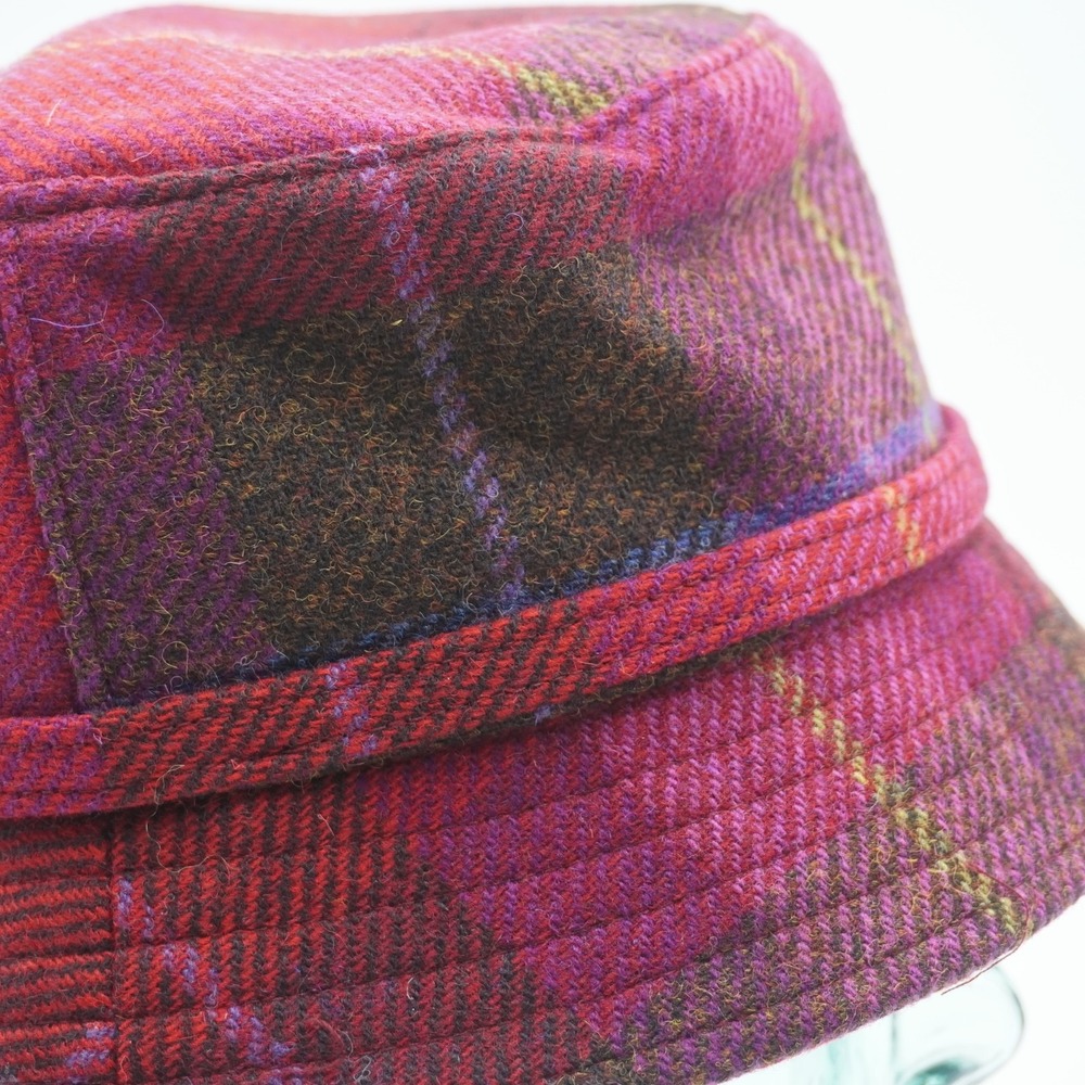 Mucros Weavers "Emily" Irish Wool Tweed Bucket Hat - Made in Killarney Ireland - Picture 4 of 16